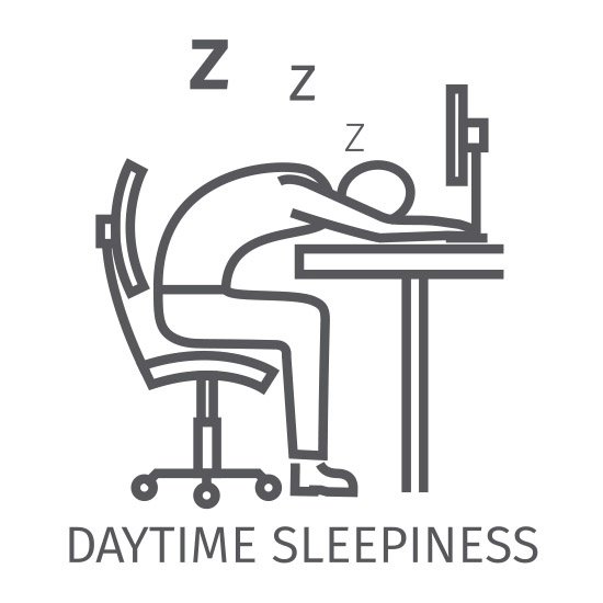 Daytime Sleepiness icon | Sleep Apnea Treatment | Dr. Vandervelden | Zeeland, MI