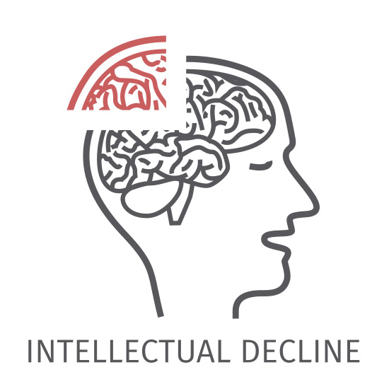 Intellectual Decline icon | Sleep Apnea Treatment | Dr. Vandervelden | Zeeland, MI