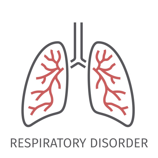 Respiratory Disease icon | Sleep Apnea Treatment | Dr. Vandervelden | Zeeland, MI